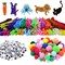 862 PCS Kids Art & Craft Supplies Set DIY Activities & Parties Pipe Cleaners Craft Set 200 Pcs Pipe Cleaners 454 Pcs Pom Poms 208 Pcs Wiggle Eyes Self Adhesive1